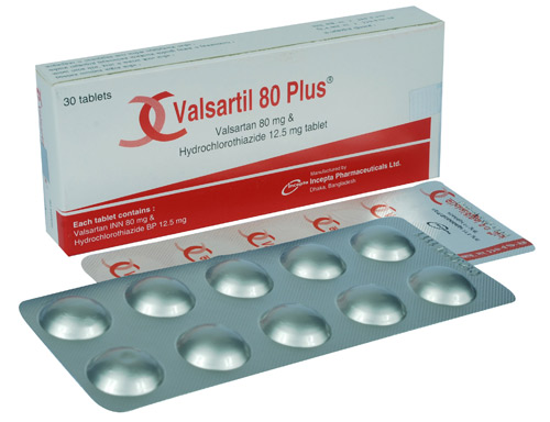Picture of Valsartil 80 Plus Tablet